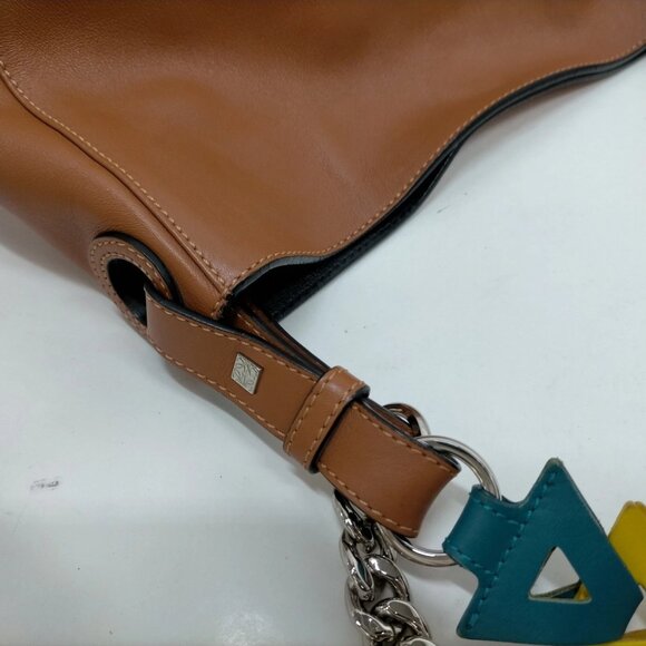 Loewe Shoulder Bag Brown Leather mon-972-091125 Spain - Picture 6 of 16